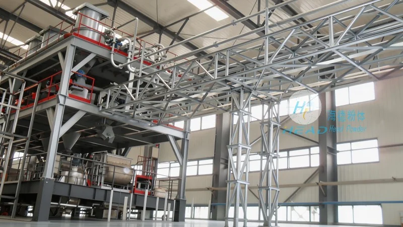 Design of a Gray Calcium Powder Pneumatic Conveying System