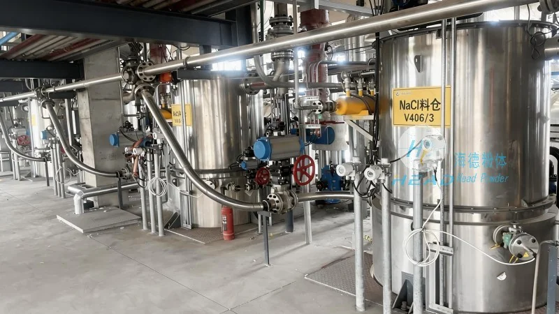 Several Solutions for the Pneumatic Conveying of Desulfurizer