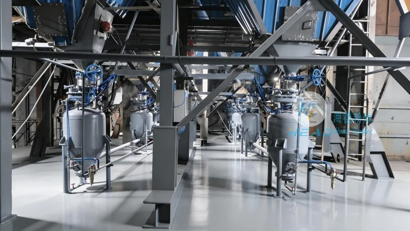 Common PVC Resin Conveying Methods: Advantages and Features of HeadPowder's PVC Resin Pneumatic Conveying System