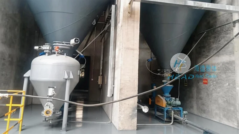 Design of Calcium Oxide Pneumatic Conveying System